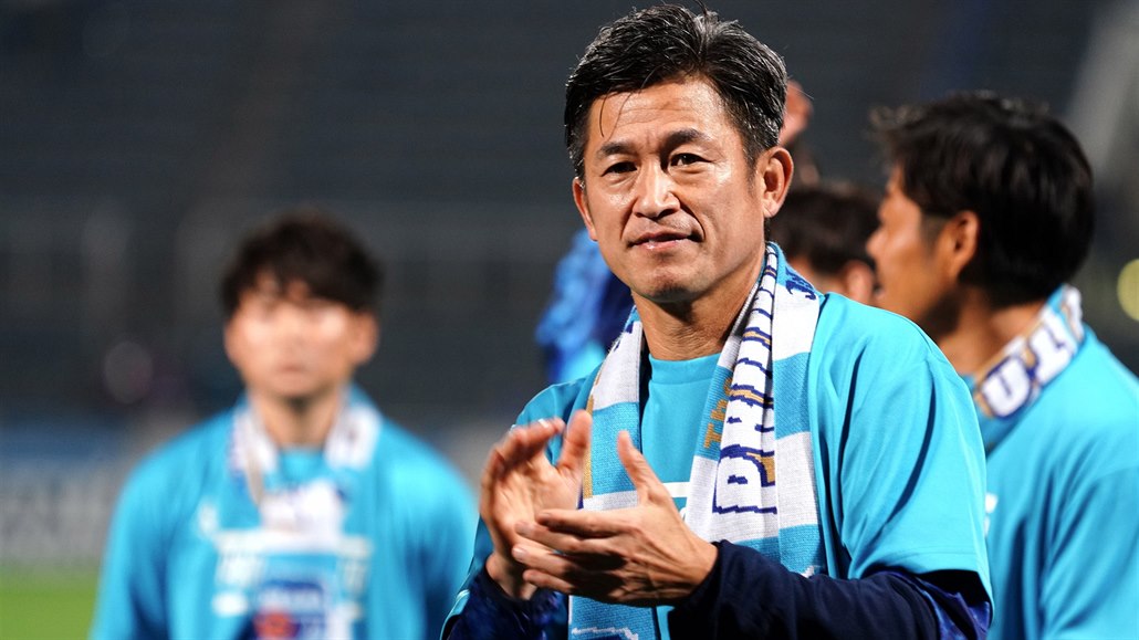 Kazujoi Miura, nejstarí fotbalový profesionál na svte jet zdaleka...