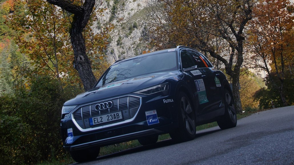 Putování elektromobilem Audi e-tron do Monaka na nejslavnější evropské eko...