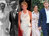 Wallis Simpsonová, vévoda z Windsoru Edward, princezna Diana, vévodkyně ze...