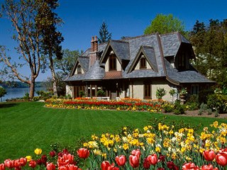 Luxusní sídlo Mille Fleurs na ostrově Vancouver Island