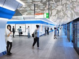 Identitu všech nových stanic bude podle šéfa Metroprojektu Davida Krásy...