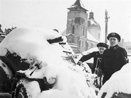 Sněhová kalamita brzdila v polovině března 1939 německou armádu při obsazování...