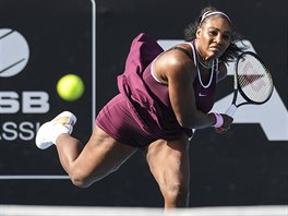 Serena Williamsová v semifinále turnaje v Aucklandu.