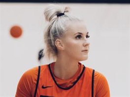 Petra Holešínská na tréninku Illinois