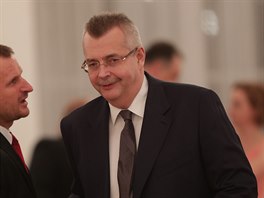 Jaroslav Tvrdík na charitativním plese prezidenta Miloše Zemana a jeho manželky...