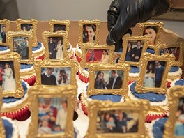 Cupcaky s fotkami prince Williama a vévodkyně Kate (Bradford, 15. ledna 2020)