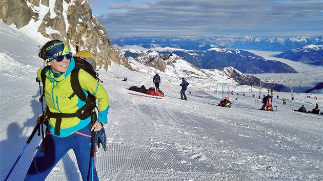 Skialpinismus je tce nvykov sport.