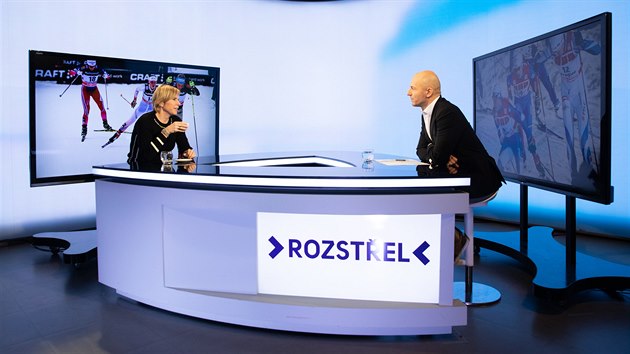 Kateřina Neumannová v diskusním pořadu iDNES.cz Rozstřel. (13. ledna 2020)