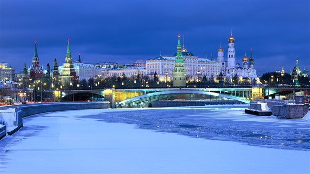 Moskva v zim. (19. jna 2010)