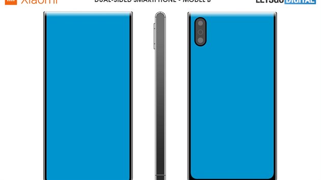 Xiaomi m patent na smartphone s displejem petkajcm do zad.