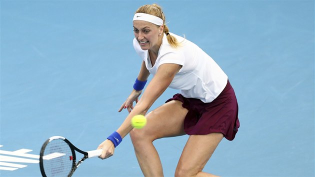 Petra Kvitová ve čtvrtfinále na turnaji v Brisbane