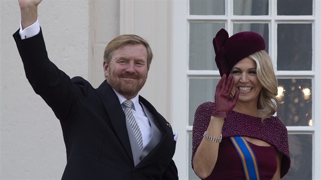 Nizozemský král Willém-Alexander a královna Máxima (Haag, 17. září 2019)