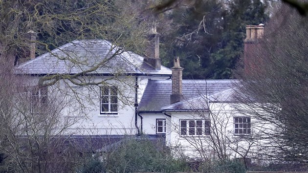 Sídlo prince Harryho a vévodkyně Meghan Frogmore Cottage (Windsor, 4. ledna 2020)