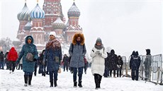 Moskva v zim. (2. února 2019)