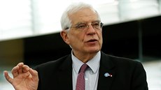 éf diplomacie Evropské unie Josep Borrell hovoí v Evropském parlamentu ve...