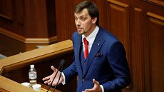 P�edseda ukrajinské vlády Oleksij Hon�aruk. Ve svých p�tat�iceti letech je...