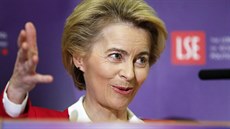 Pedsedkyn Evropské komise Ursula von der Leyenová na jednání o brexitu. (8....
