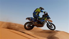 Martin Michek na Rallye Dakar.