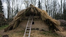 Bohumír Dragoun buduje od poátku skanzen stedovké vesnice Villa Nova v...