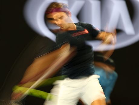 vcar Roger Federer ve tetm kole Australian Open