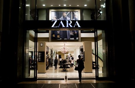 Obchod spolenosti Zara v katalánské Barcelon (2. záí 2008)
