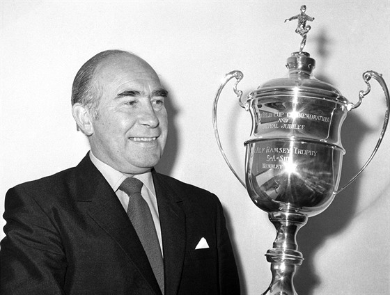 Sir Alf Ramsey na snímku z roku 1977