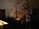Mohutná exploze otásla Houstonem na jihu Spojených stát. (24. ledna 2020)