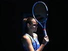 Karolína Plíková není spokojená se svým výkonem ve tetím kole Australian Open.
