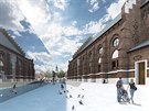 Jak by mohla v budoucnu Nov� synagoga a prostor kolem n� vypadat, na to se...