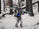Extrémní armádní závod Winter Survival napříč Jeseníky