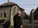 Německý prezident Frank-Walter Steinmeier v koncentračním táboře Osvětim. (27....