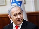 Izraelský premiér Benjamin Netanjahu světovém fóru o holokaustu v Jeruzalémě....
