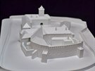 3D maketa státního hradu Bouzov.