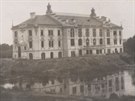 Stavba olomouck turnhally byla hotov na konci srpna 1899, zdej turnei...