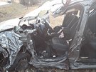 Lidsk ivot stla i dopravn nehoda, k n dolo 11. ledna mezi obcemi Stj a...