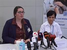 Lékaka infekní kliniky Kristýna Herrmannová oznamuje pipravenost nemocnice...
