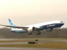 Boeing otestoval svj model 777X