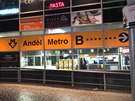 Ve stanici Andl spadl lovk pod soupravu metra, provoz na trase byl omezen....