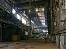 Prostory zkrachovalých hutí a kováren Pilsen Steel v Plzni. (20. 1. 2020)