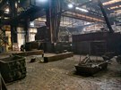 Prostory zkrachovalch hut a kovren Pilsen Steel v Plzni. (20. 1. 2020)