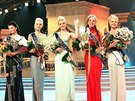 eka Jitka Kocurová (vlevo) skonila na Miss Europe 1999 na pátém míst...