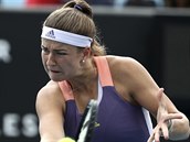 Česká tenistka Karolína Muchová ve 2. kole Australian Open.