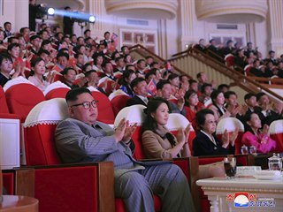Teta severokorejského vůdce Kim Čong-una se po šesti letech znovu objevila na...