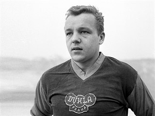 Rudolf Kučera ve dresu Dukly Praha (1962)