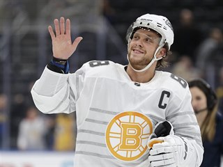 David Pastrňák zvolen nejužitečnějším hráčem Utkání hvězd NHL.