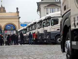 Plzeňské pivo budou vozit zcela nové speciálně upravené nákladní automobily....