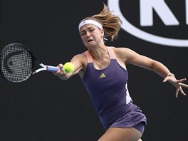 Česká tenistka Karolína Muchová na Australian Open.