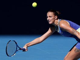 Karolna Plkov ve tetm kole Australian Open