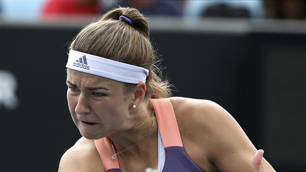 Česká tenistka Karolína Muchová ve 2. kole Australian Open.