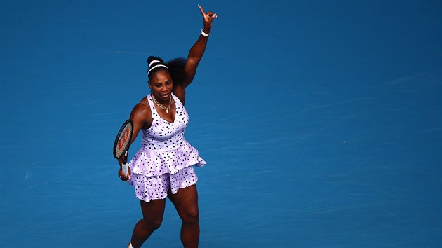 Amerianka Serena Williamsov d o jestb oko ve tetm kole Australian Open.